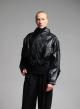 Black eco leather Jacket WLC - 1