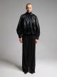 Black eco leather bomber Jacket WLC - 1