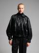 Black eco leather bomber Jacket WLC - 0