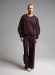 Chocolate loose fit Sweatshirt Vicolo - 2