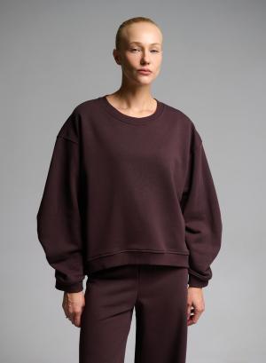 Chocolate loose fit Sweatshirt Vicolo - 66844