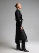 Grey Anthracite satin Skirt with lace hem Emme Marella - 2
