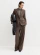 Taupe single buttoned Jacket Emme Marella - 0