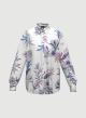 Cream floral twill Shirt Emme Marella - 4