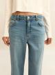 Blue wide-fit cropped Jeans Emme Marella - 2