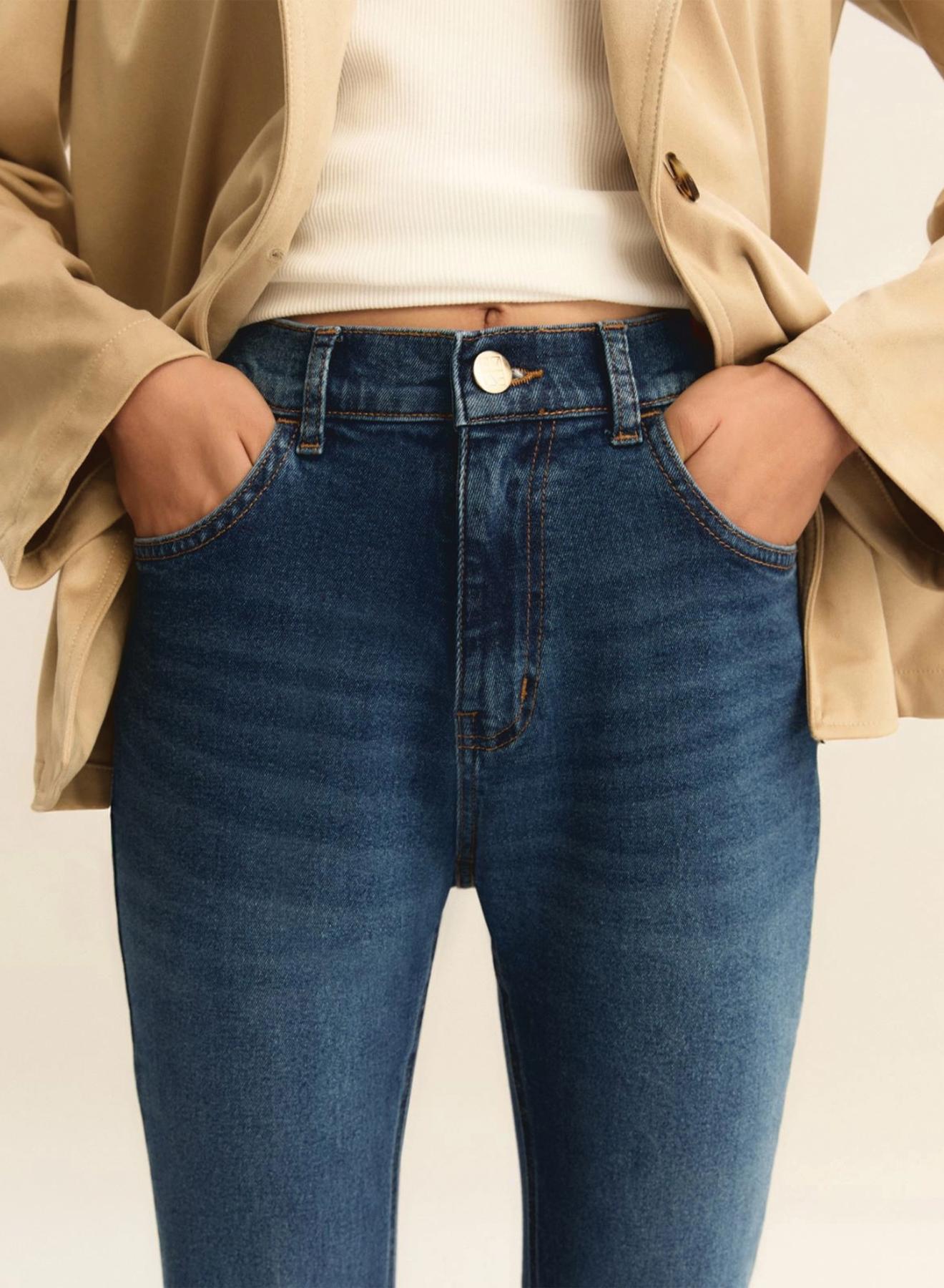 Μπλε bootcut Παντελόνι Τζιν Emme Marella - 3