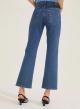 Blue light flared Jeans in stretch cotton Emme Marella - 1