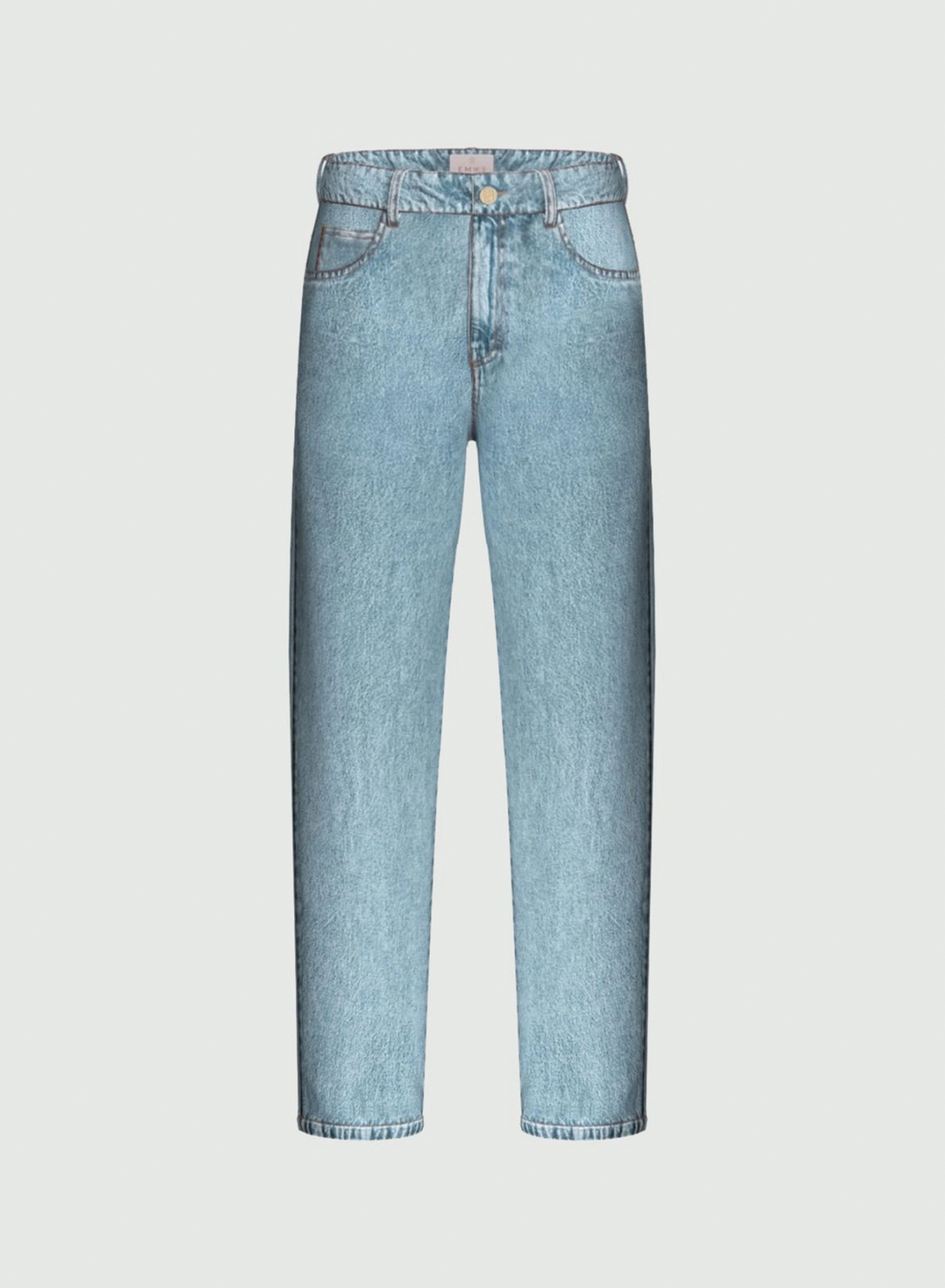 Blue five pocket Denim Trousers Emme Marella - 4