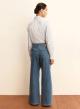 Blue wide leg Jeans Emme Marella - 4