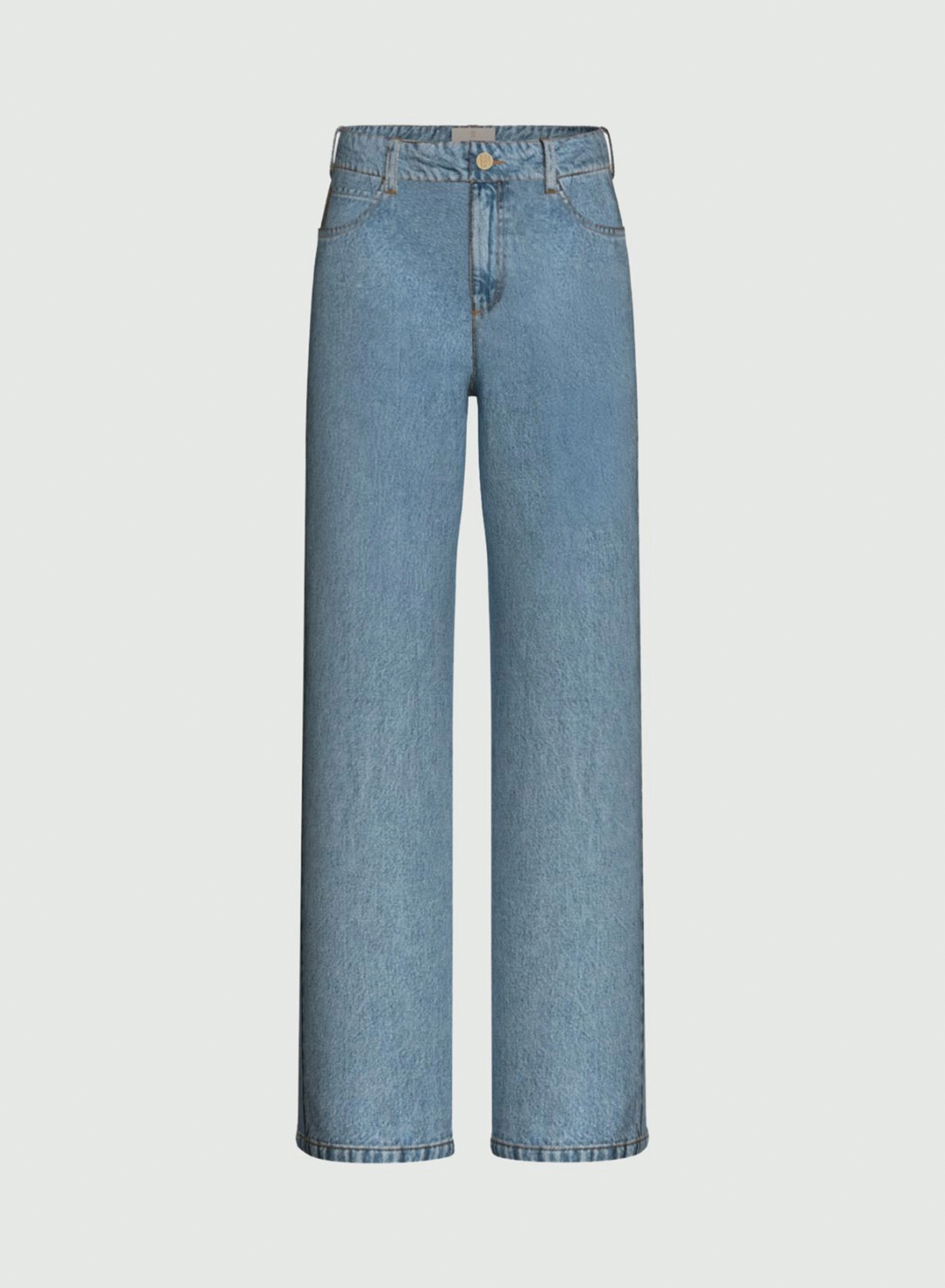 Blue wide leg Jeans Emme Marella - 5