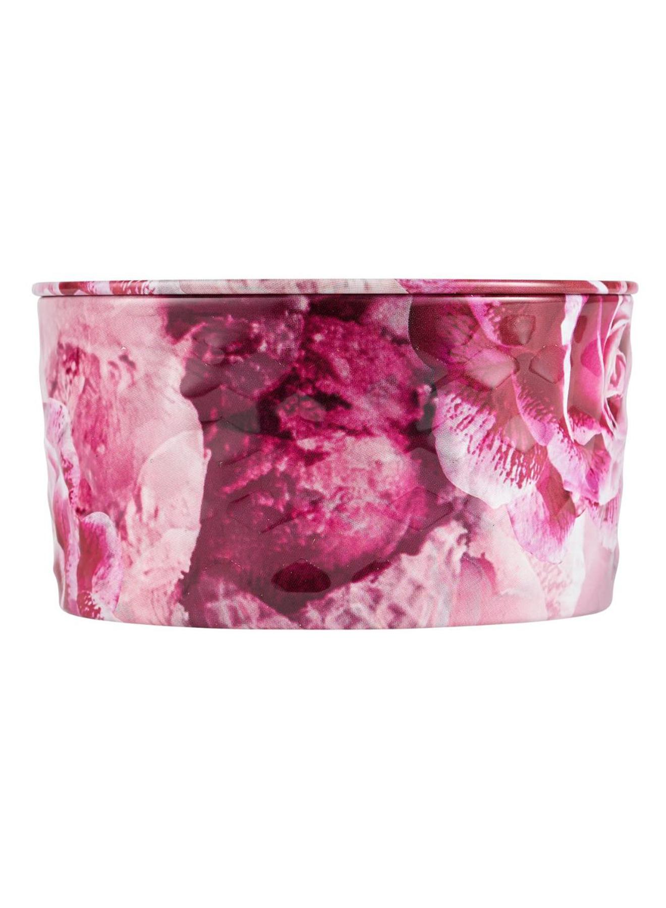 Rose petal ice cream 2 wick tin candle - 3