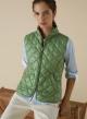 Green sleeveless padded Jacket Emme Marella - 2