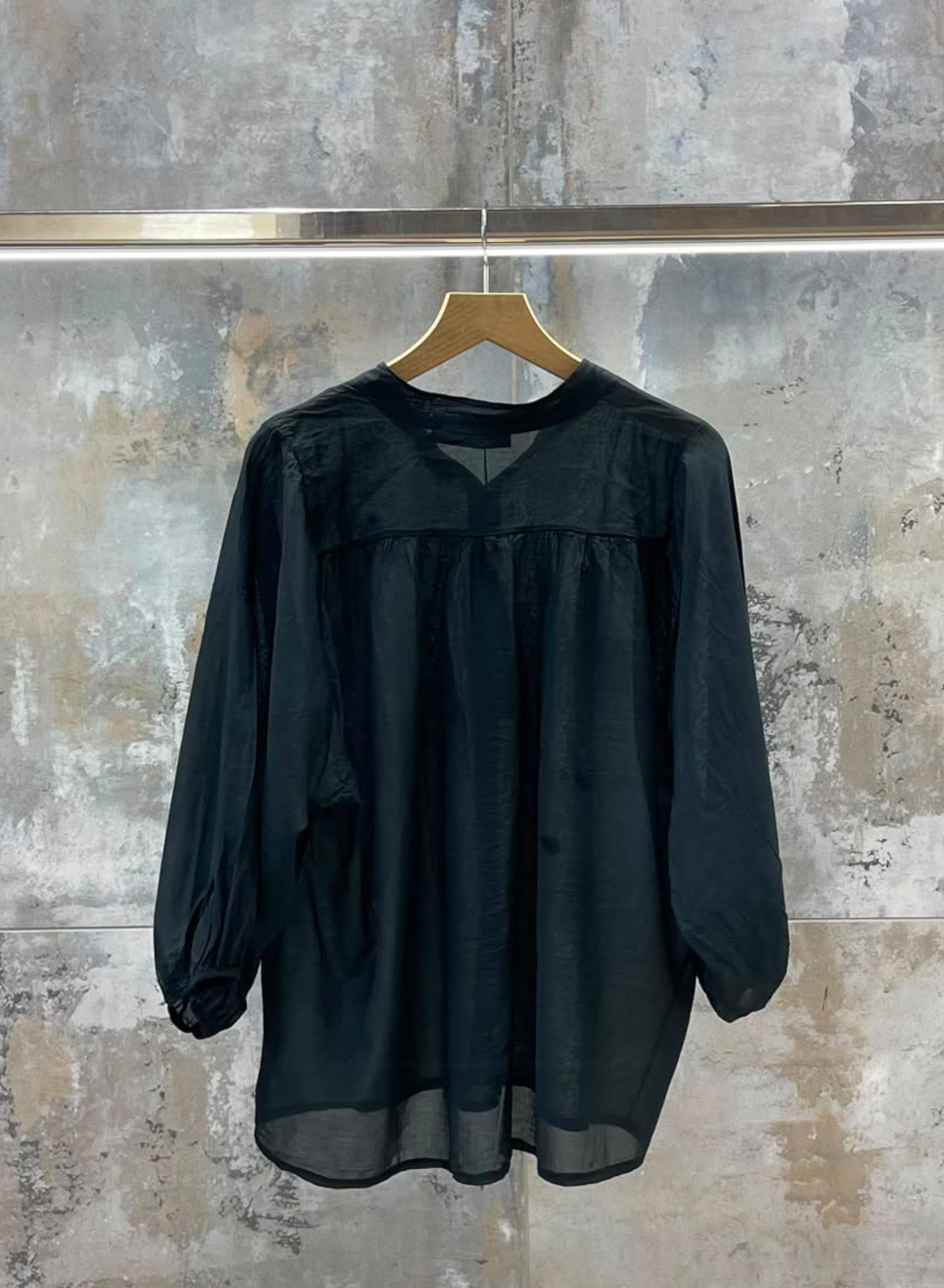 Black cotton Shirt Valentina Milano - 1