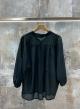 Black cotton Shirt Valentina Milano - 1