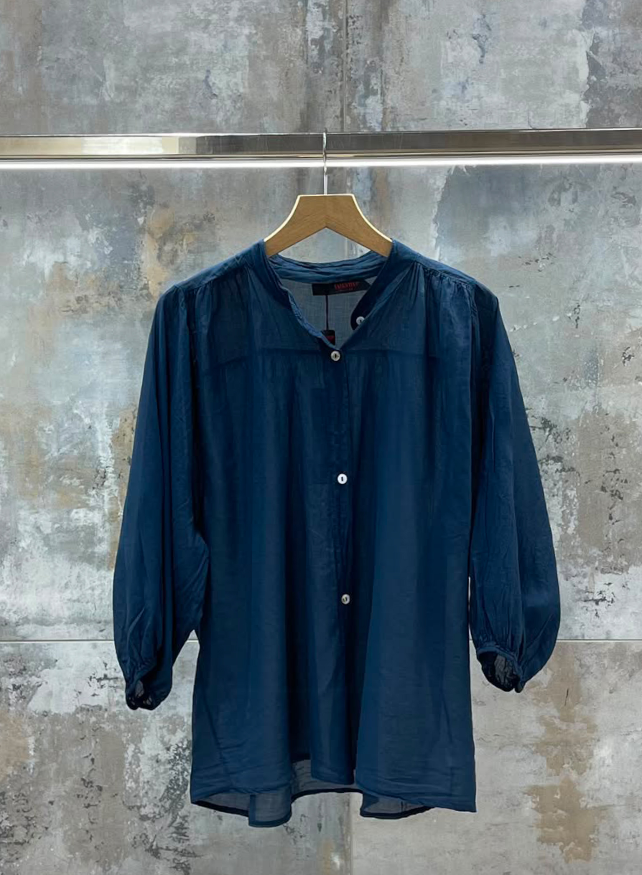 Blue cotton Shirt Valentina Milano - 0