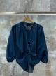 Blue cotton Shirt Valentina Milano - 2