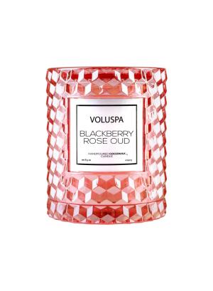 Blackberry rose oud cloche candle - 1908