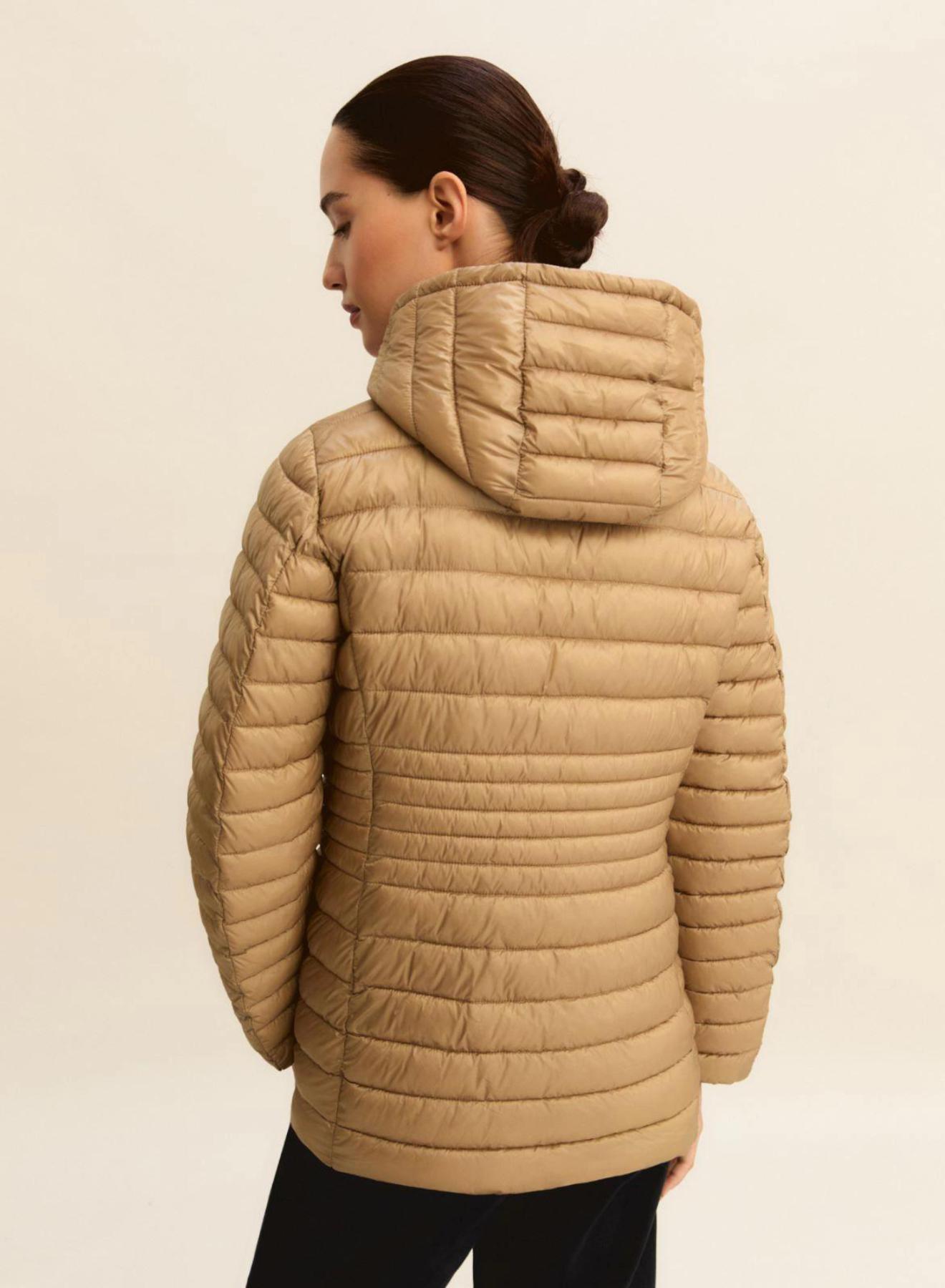 Κάμελ αδιάβροχο Μπουφάν με αποσπώμενη κουκούλα Emme Marella - 2