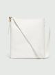 Λευκή Τσάντα χειρός-Ώμου Saffiano look Emme Marella - 1