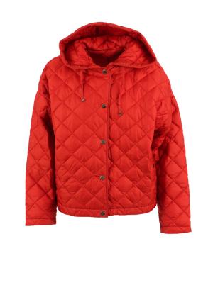 Quilted jacket with removable hood  - 21384