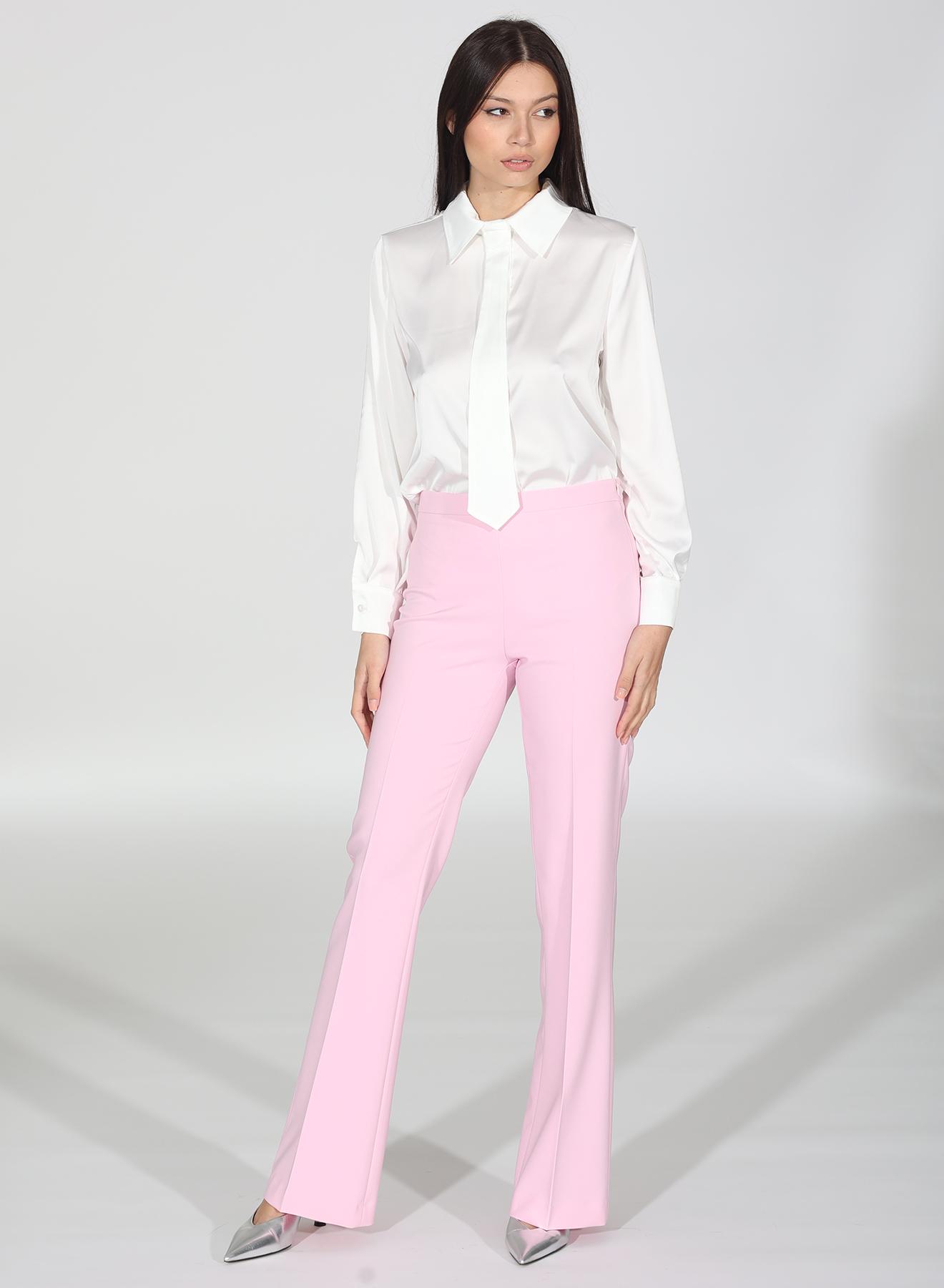 Pink flared Trousers R.R - 1