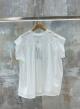 White sleeveless cotton Shirt Valentina Milano - 2
