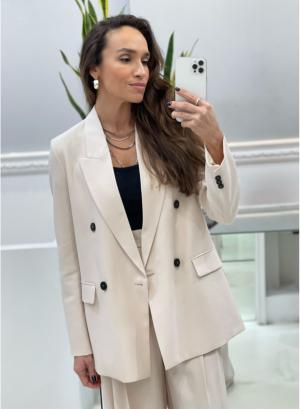 Double-Breasted Blazer - 18299