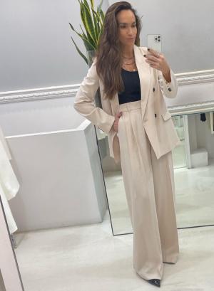 Pleated wide leg Pants - 18311