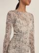 Camel tulle Blouse with python print Emme Marella - 3