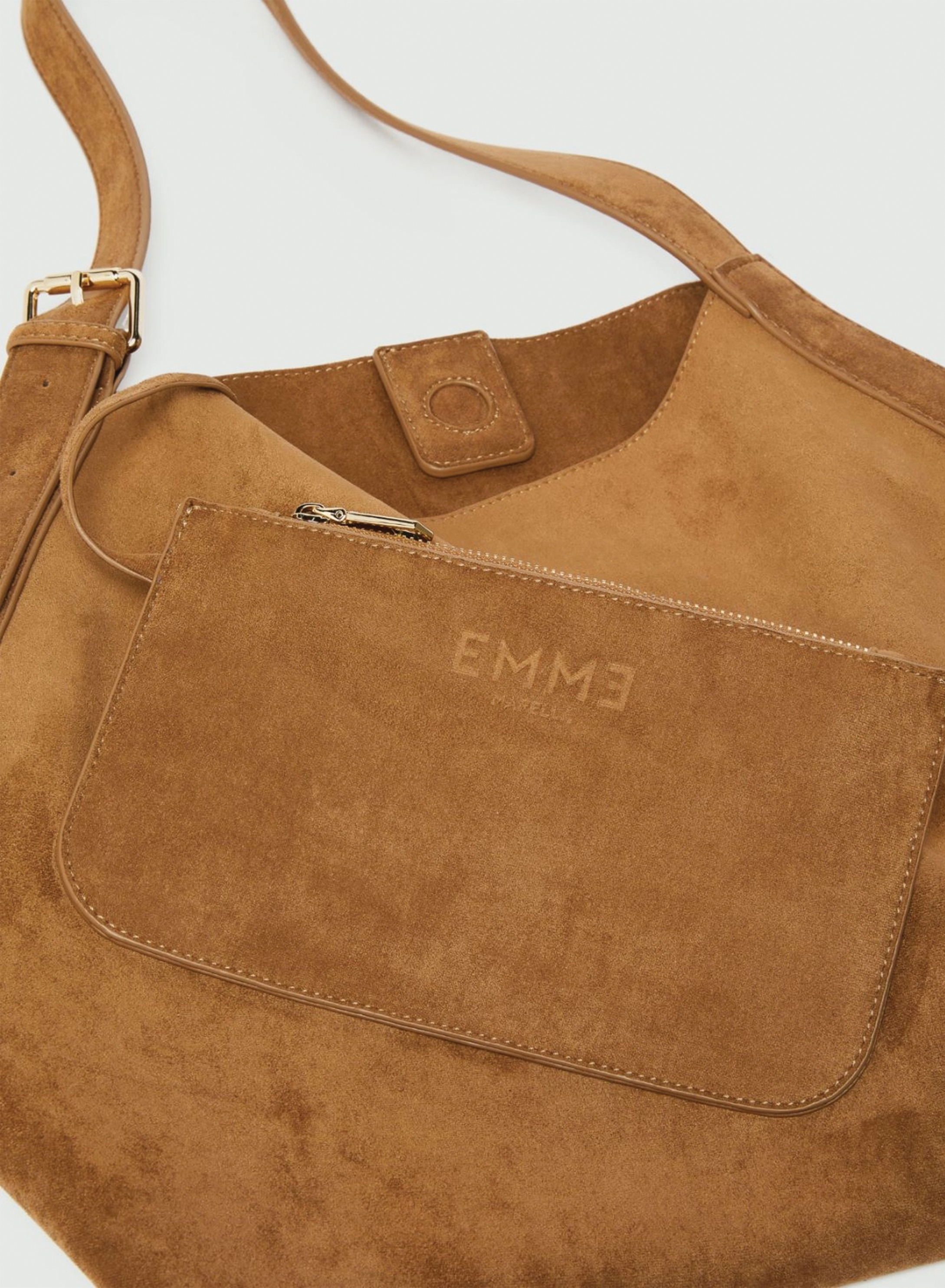 Camel shoulder Bag Emme Marella - 3