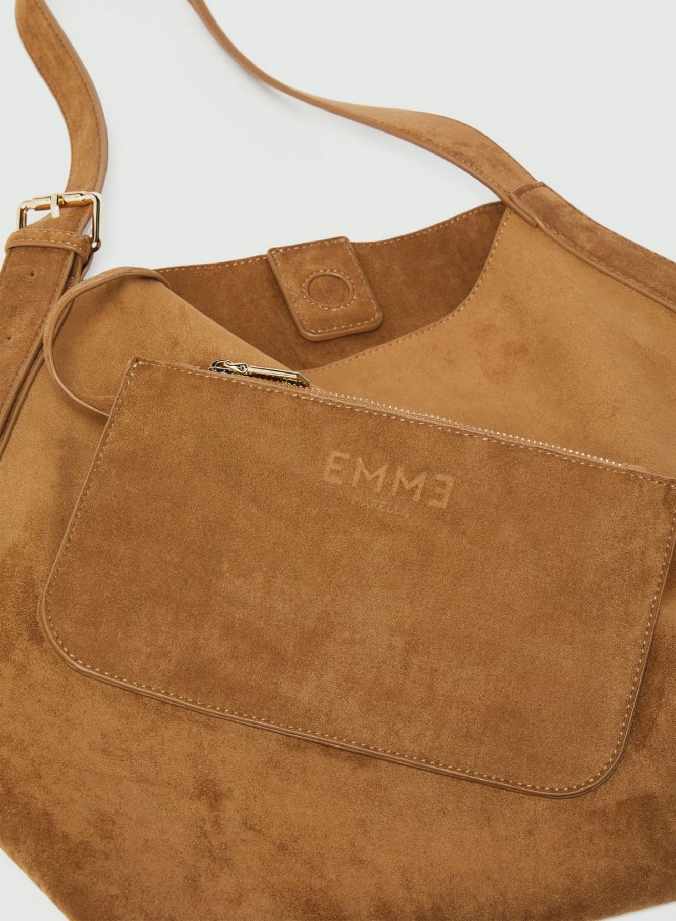 Camel shoulder Bag Emme Marella - 4