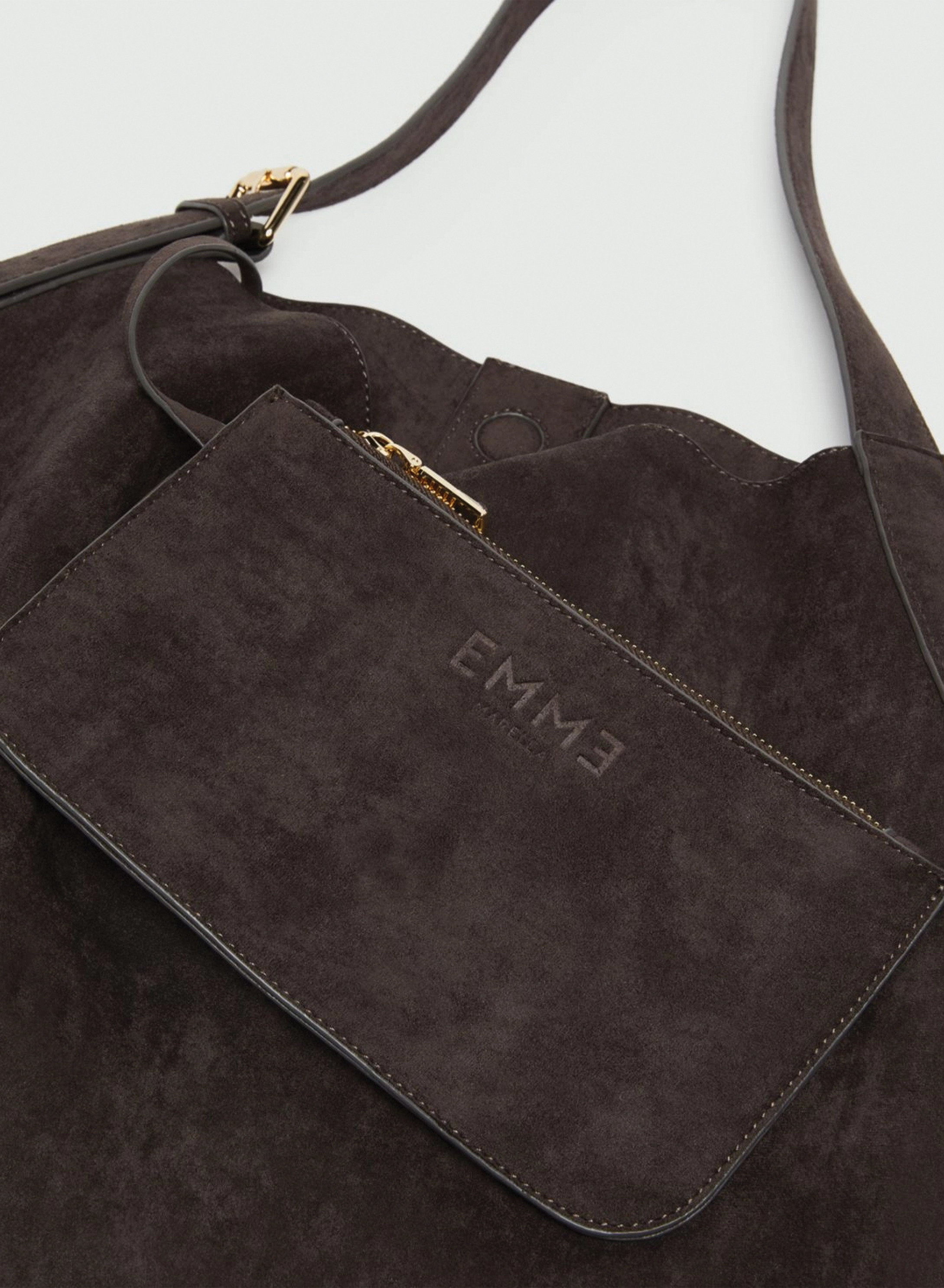 Dark Brown shoulder Bag Emme Marella - 3