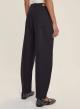 Black five pocket, barrel fit Trousers Emme Marella - 1