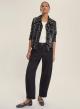Black five pocket, barrel fit Trousers Emme Marella - 2