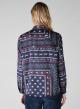 Navy Blue Patterned Shirt Emme Marella - 2