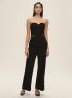 Black Trousers with satin details Emme Marella - 1