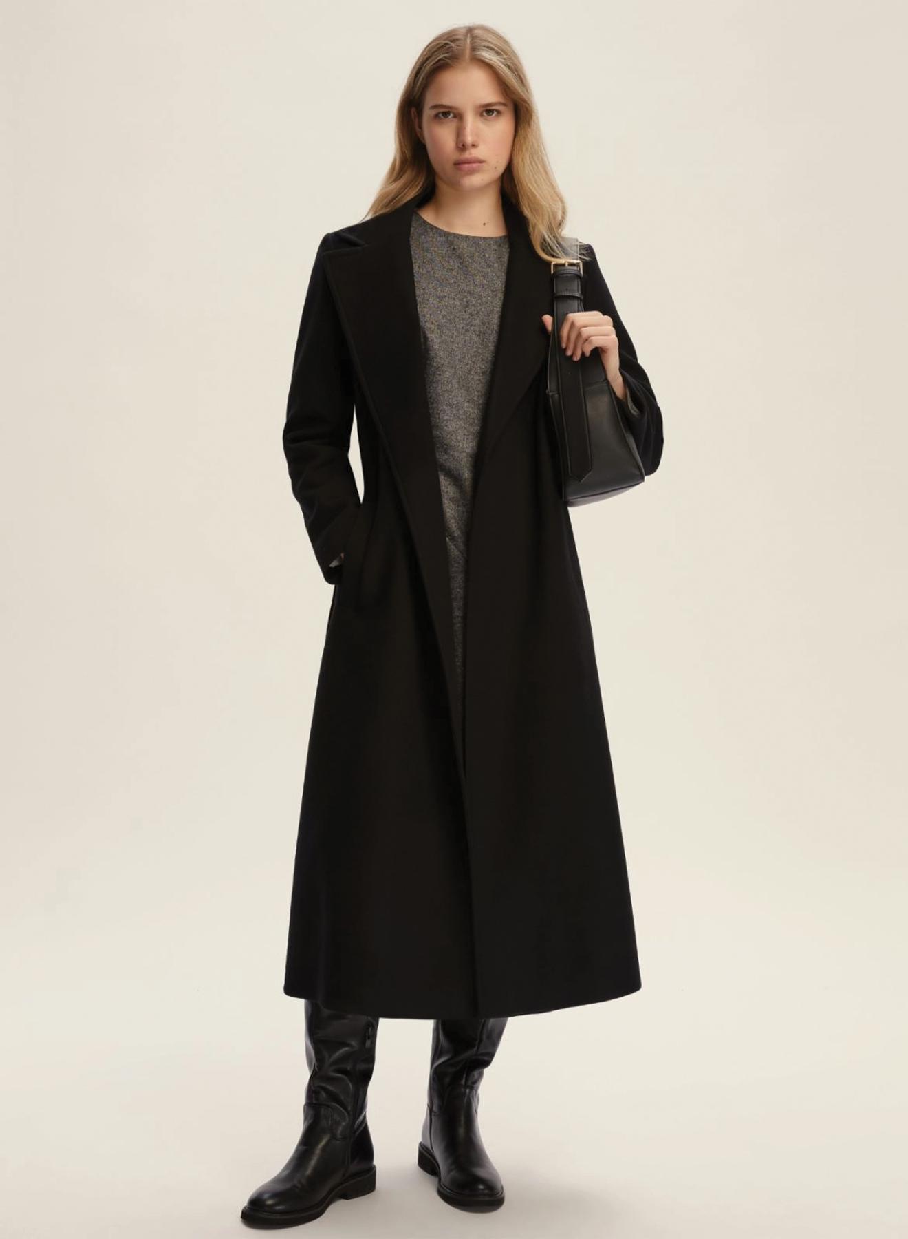 Black belted Coat Emme Marella - 1