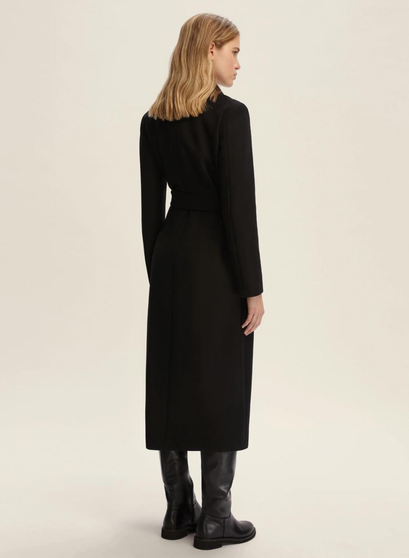 Black belted Coat Emme Marella - 2