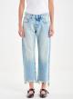 Light Blue vintage straight fit Jeans Zeke Vicolo - 1