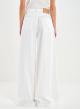 Λευκό wide legs Madison Παντελόνι Jeans Vicolo - 2
