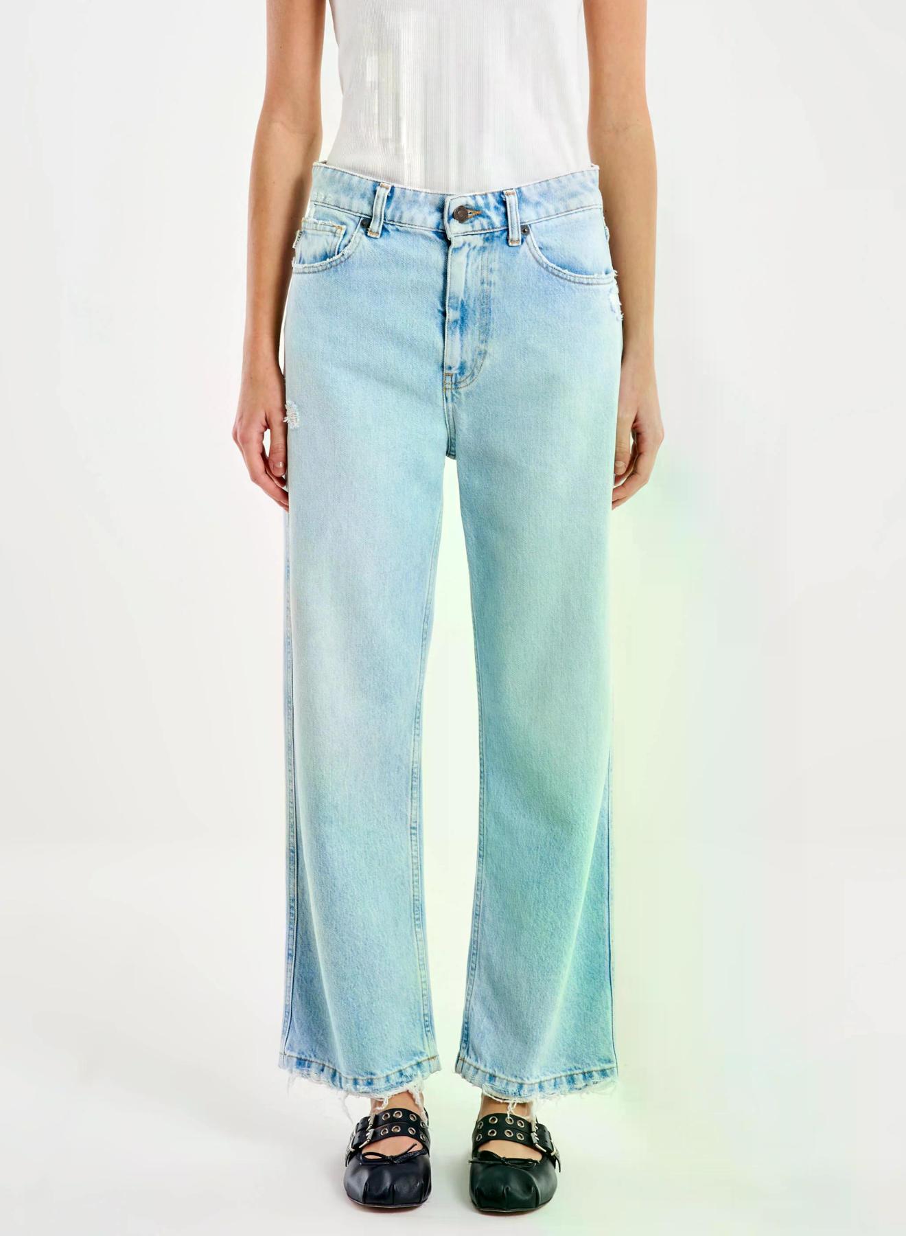 Light Blue straight fit Jeans Kate Vicolo - 2