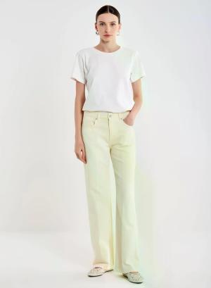 Yellow Pale Jeans Dalia Vicolo - 57483