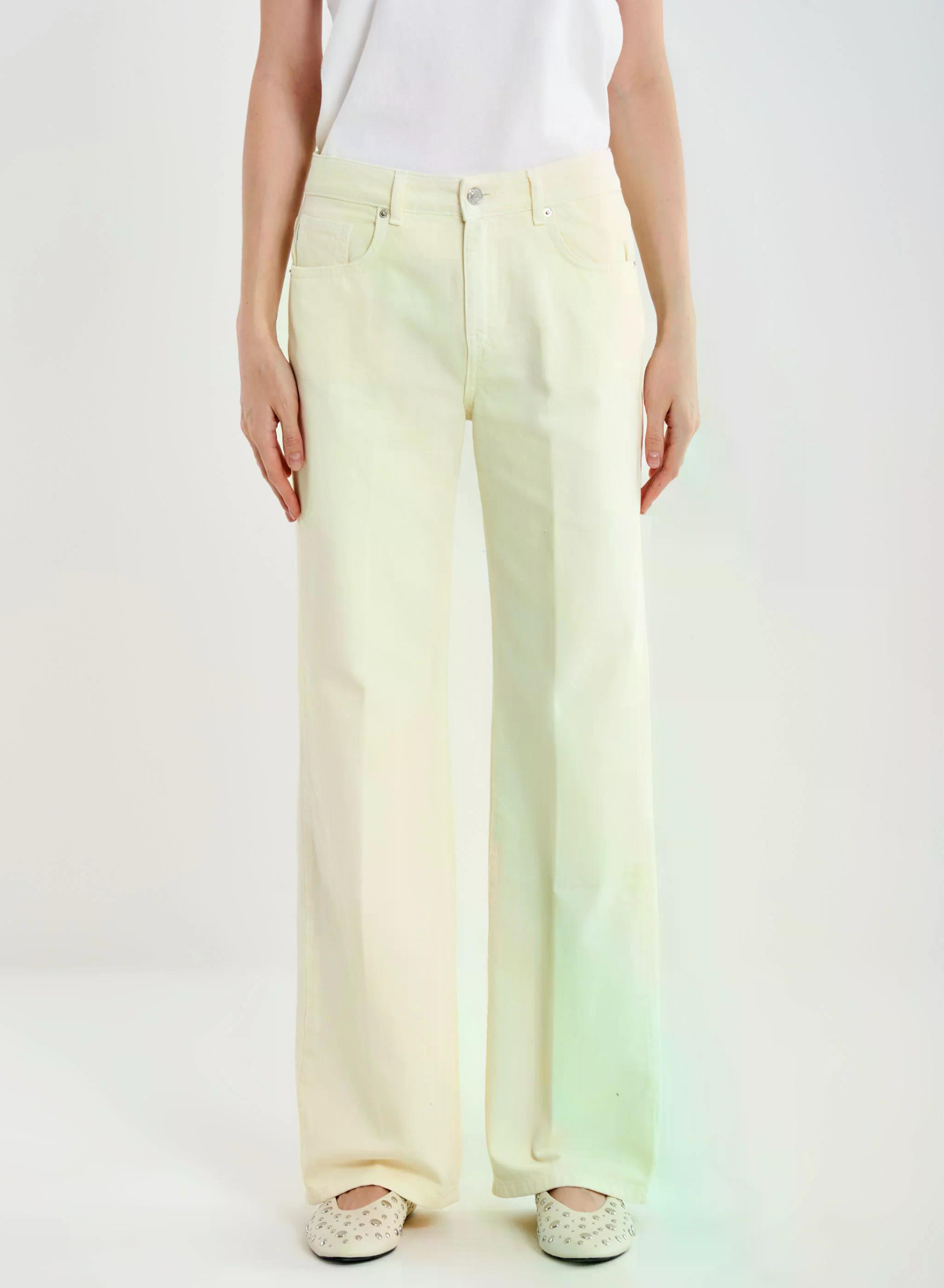 Yellow Pale Jeans Dalia Vicolo - 1