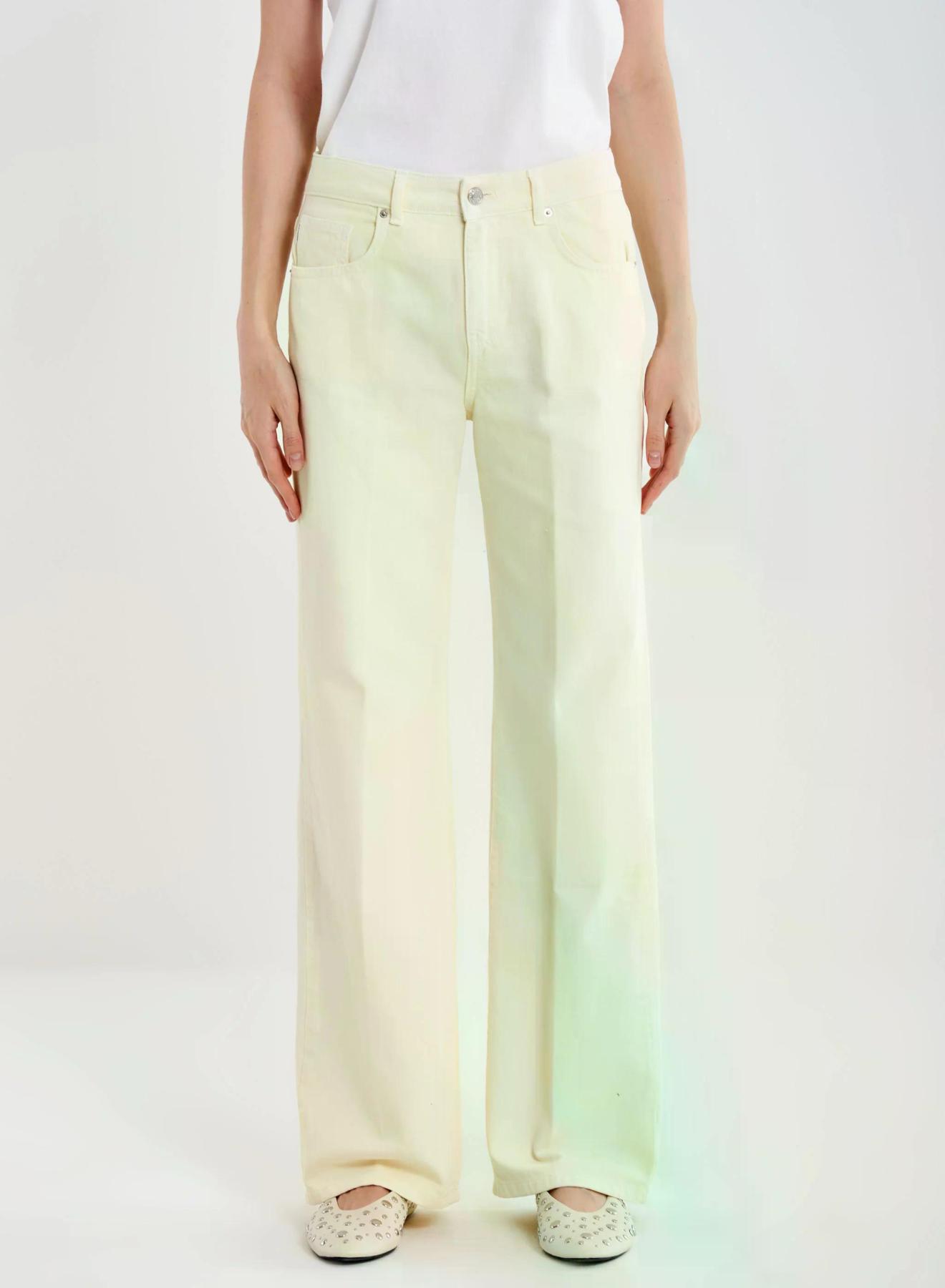 Yellow Pale Jeans Dalia Vicolo - 2