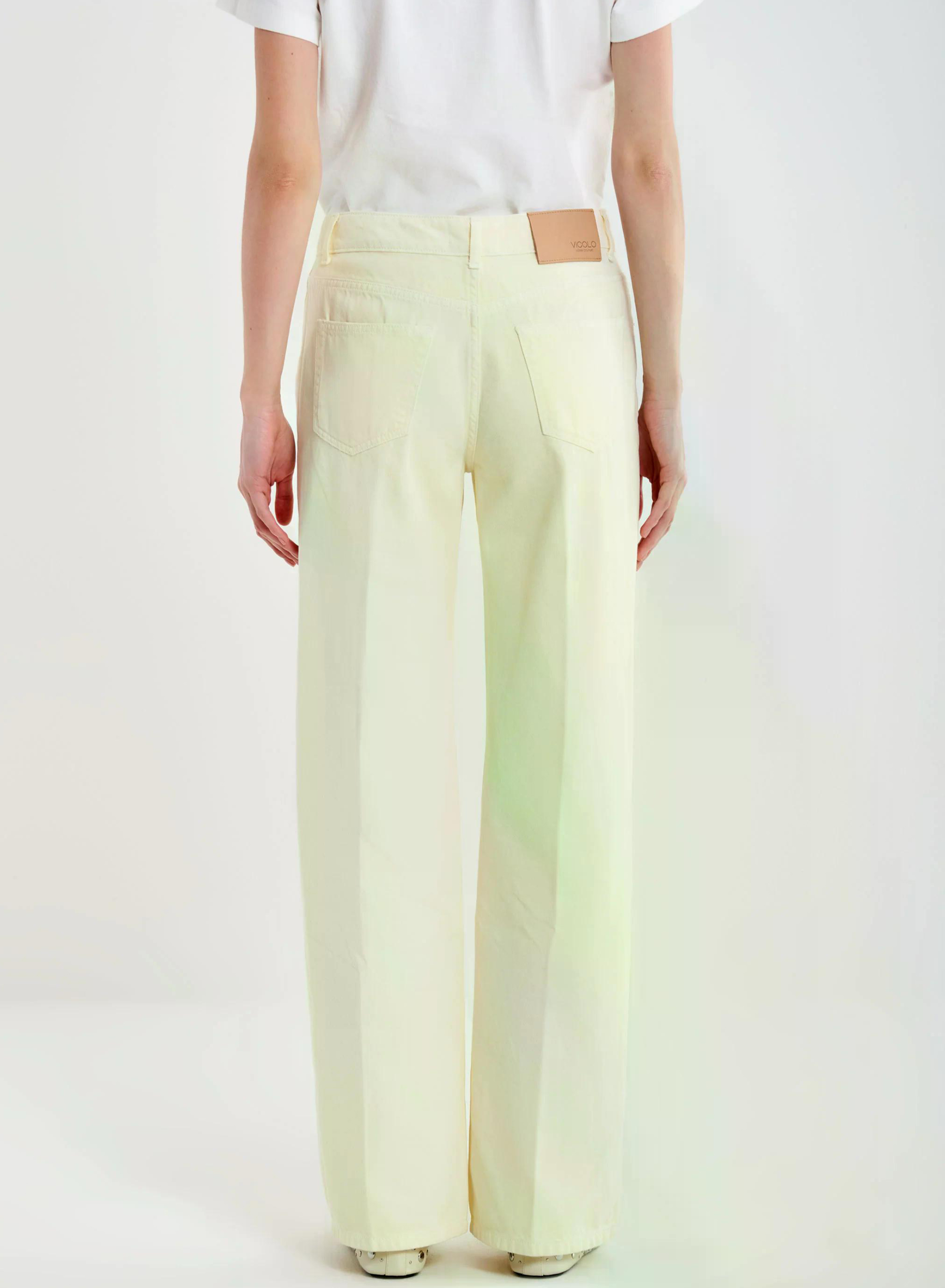 Yellow Pale Jeans Dalia Vicolo - 2