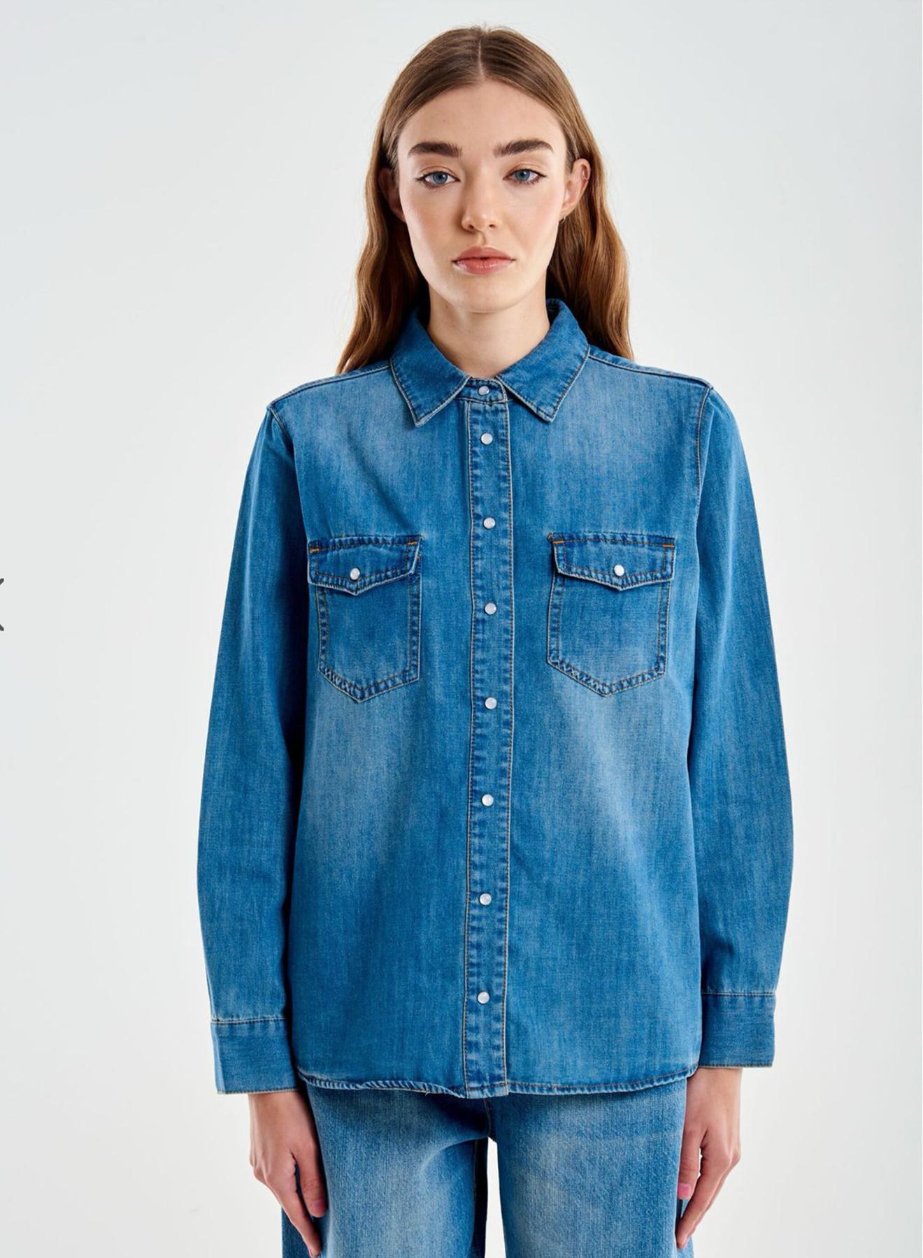 Blue Jeans Shirt Vicolo - 3