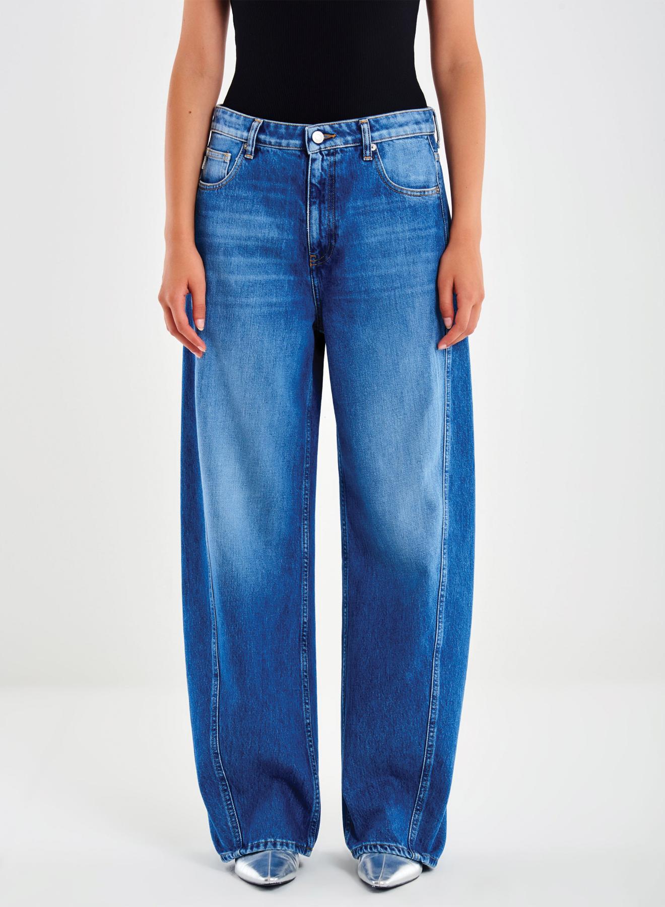 Blue barrel fit Jeans Cornelia Vicolo - 2