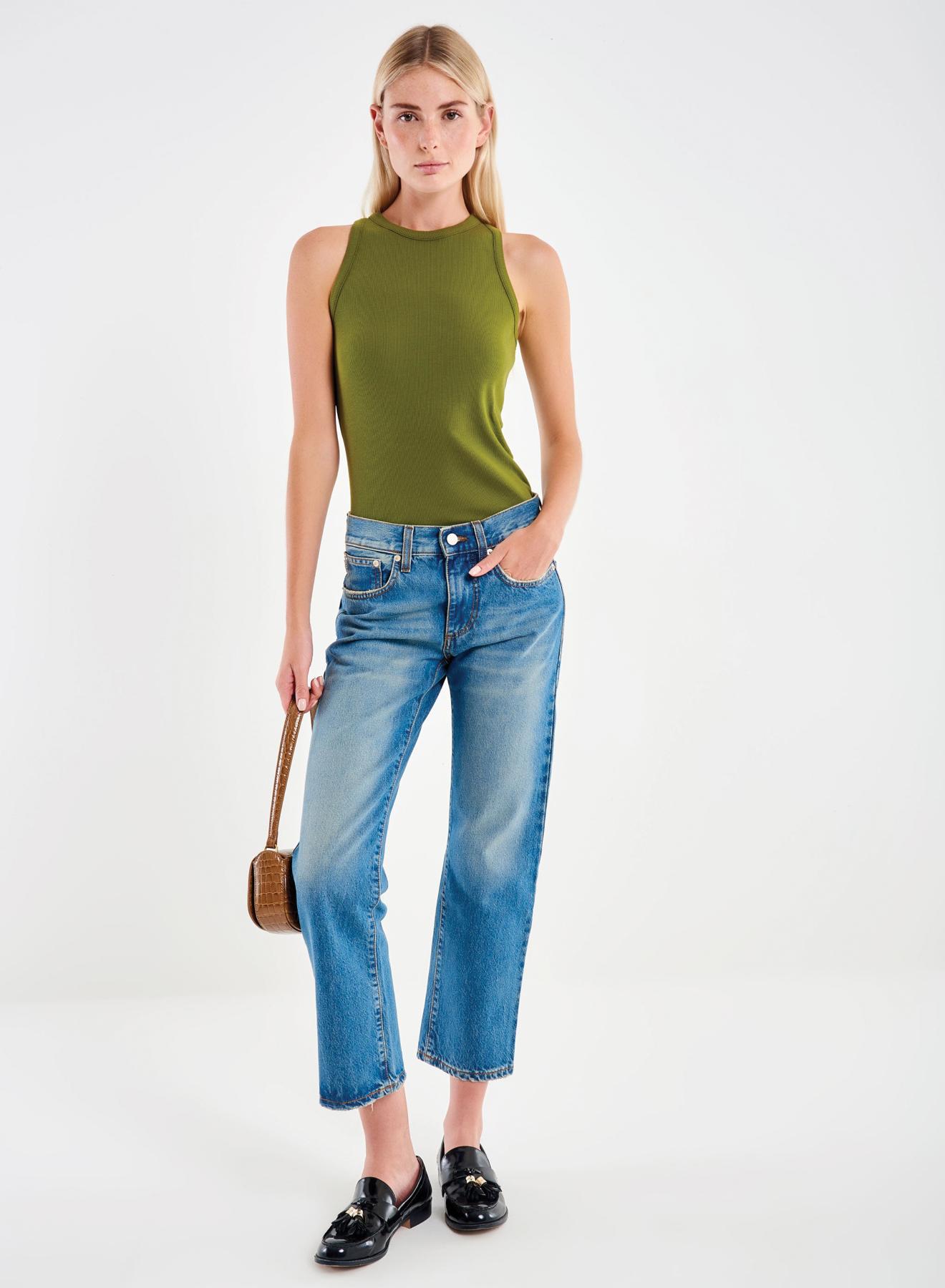 Μπλε Παντελόνι τζιν Zeke σε ίσια γραμμή Vicolo - 1