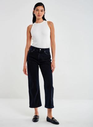 Μαύρο Παντελόνι τζιν Kate σε ίσια γραμμή Vicolo - 48900