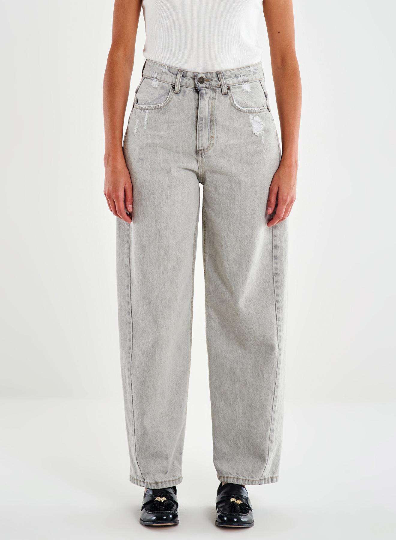 Light Grey relaxed fit Jeans Phoebe Vicolo - 2